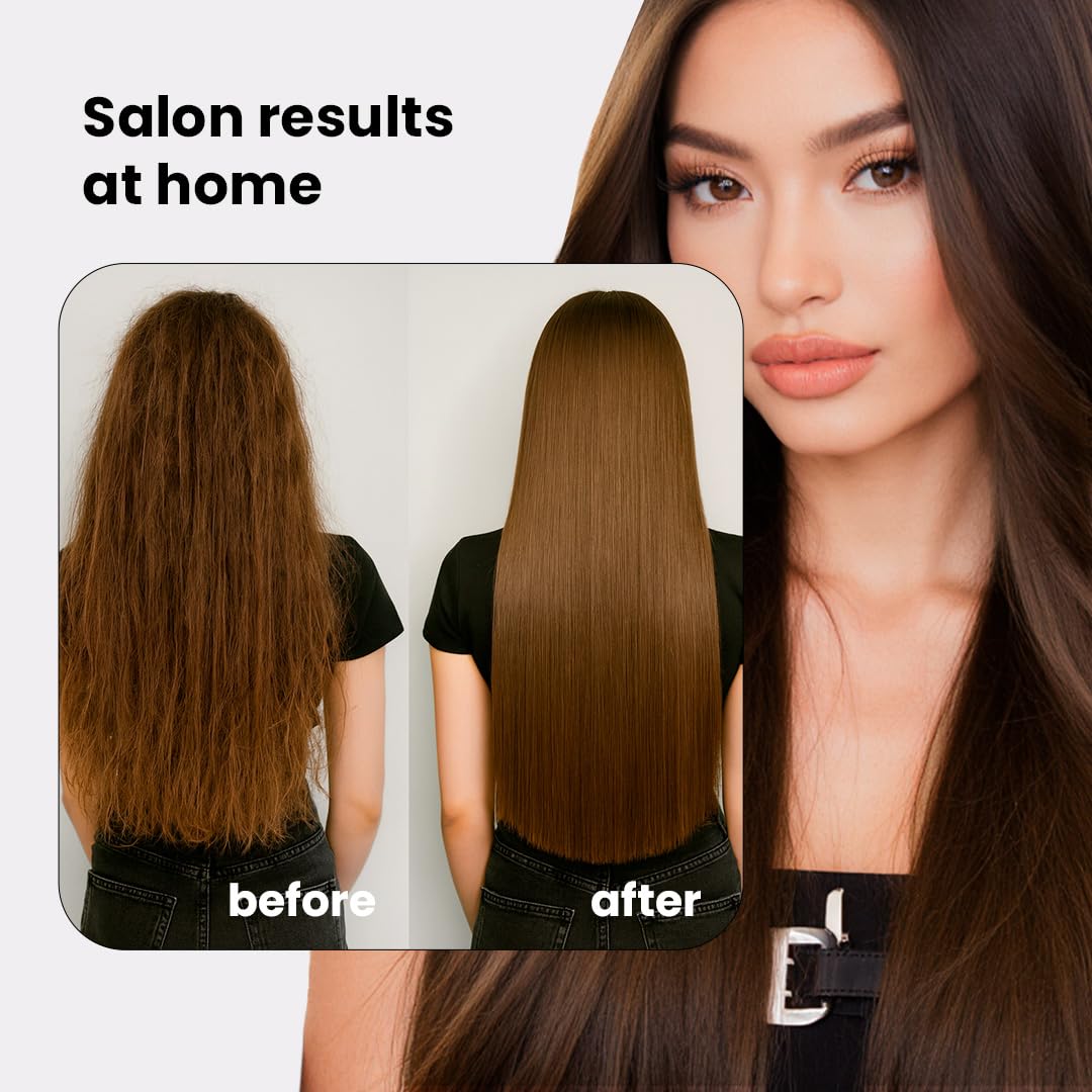 Torrano Gel Keratin Hair Treatment -Straightening in 1 Step, Formaldehyde Free-Nanoplastia Para Alisar Cabello, Keratina Organica Sin Formol Para Alisar el Pelo - Nano Keratin (500ml)