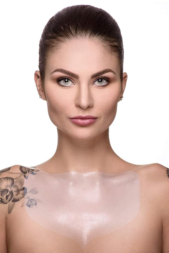 Show Your Decollete! 1 Smoothing Biocellulose Decollete Chest Mask With Argan & Hibiscus