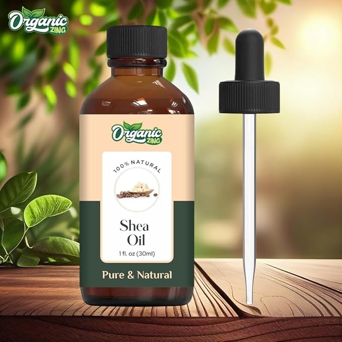 Shea (Vitellaria Paradoxa) Oil | Pure & Natural Essential Oil for Skincare, Haircare & Massage- 30ml/1.01fl oz