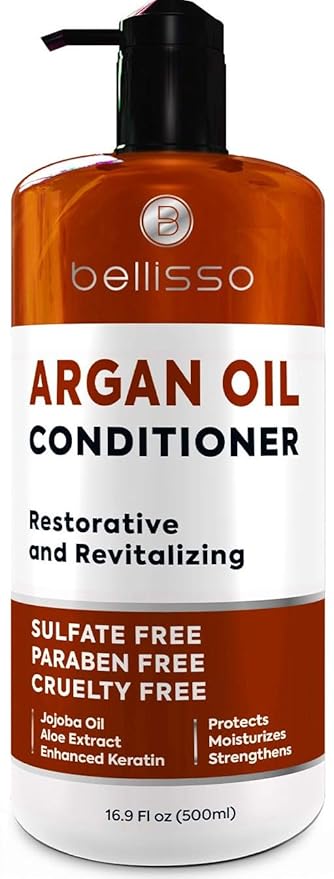 BELLISSO Argan Oil Conditioner and Moroccan Argan Oil Mask