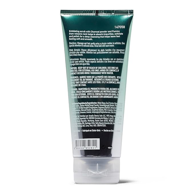 Heel to Toe Charcoal Purifying Scrub