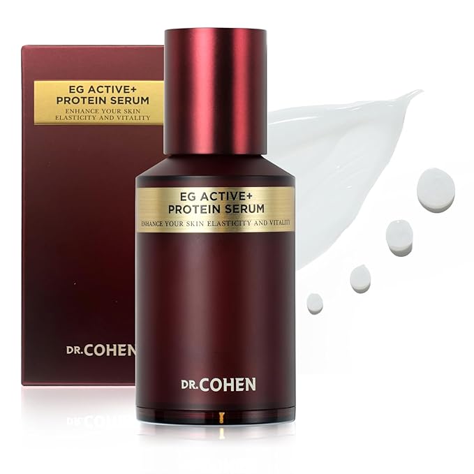 EG ACTIVE Serum Nano EGF & Egg Protein Infused Hydrating, Smoothing Facial Serum 1.01 fl oz Made in Korea