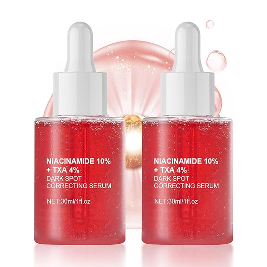 Niacinamide Serum 10% + Txa 4% Acid For Face,Face Skin Care To Firm,Smooth,Nourish - Pore Minimizer, Korean Glass Skin,Fragrance-Free(60ml /2 Fl.Oz.)