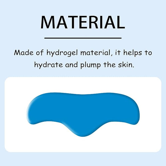 Forehead Wrinkle Patches 10Pcs with Aloe, Collagen, Vitamin E, Anti Wrinkle Patches, Forehead Wrinkles Treatment, Face Tape for Wrinkles Care to Smooth Fine Lines & Wrinkles for Women