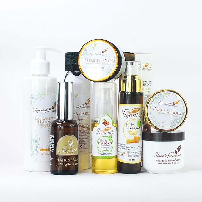 Crème de Nuit - Tigontaf Argan Night Cream - Before Sleep Face Skin Care cream - Moroccan Argan & Shea Butter – Intense Night Repair Moisturizer – Deep Nourishment While You Sleep - 50g /1.7oz