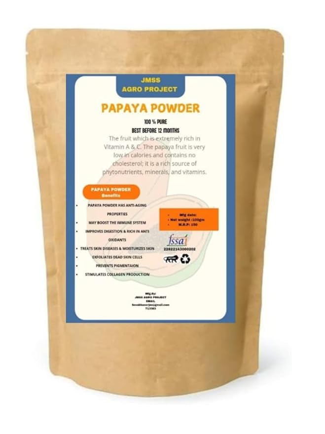 JMSS Agro Project Papaya Powder