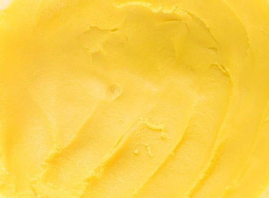 Yellow Brick Road - Shea Butter - Raw Unrefined African Grade A Yellow Shea Butter 1/2 Pound (8 ounce)