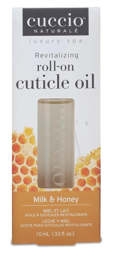 Cuccio Naturale Revitalizing Roll-On Cuticle Oil Milk & Honey 10ml