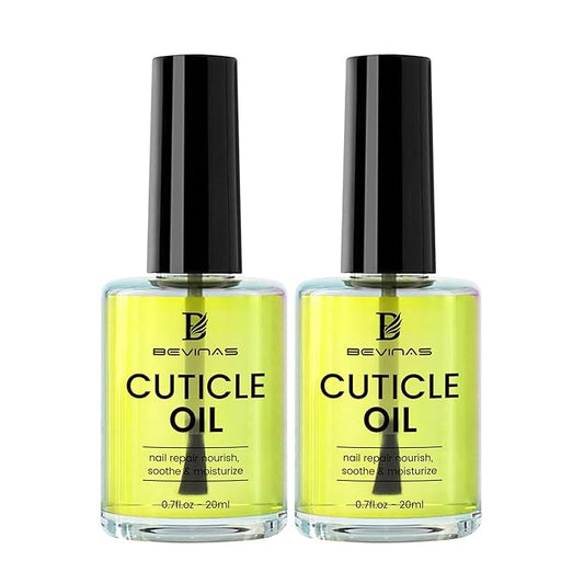 Cuticle Oil for Nails Organic Nail and Cuticle Oil Nail Oil Treatment for Damaged Nails Cuticle Repair 0.7oz 2Pack