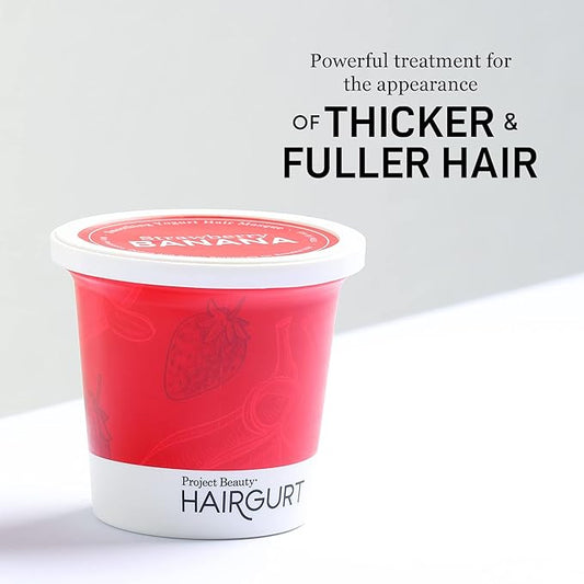 Smoothing Yogurt Deep Conditioning Hair Masque, For Thicker, Fuller Hair. Mask With Prebiotics, Protein, Macadamia, And Organic Oils For Frizzy Or Bleached Hair. Sulfate Free (6 oz)