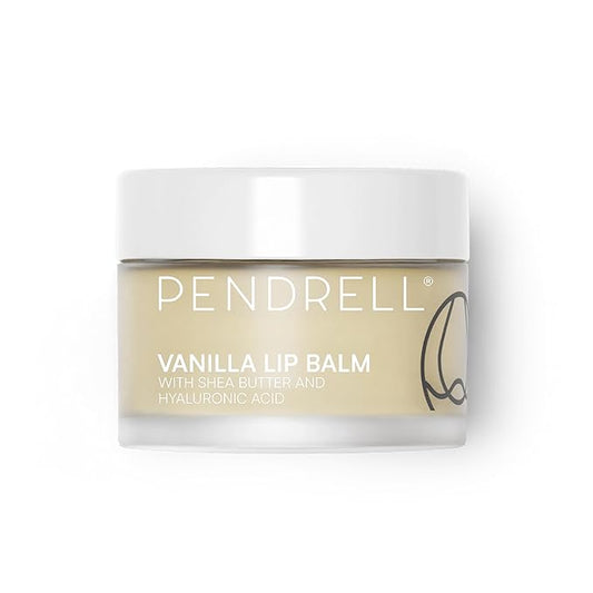 Lip Balm and Lip Mask (Vanilla) | Hydrating Lip Balm for Women with Hyaluronic Acid, Shea Butter & Vitamin E | 1 Oz (30g)
