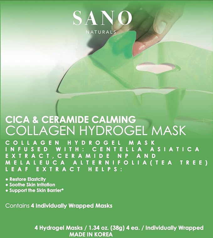 Collagen and Cica Calming Hydrogel Mask