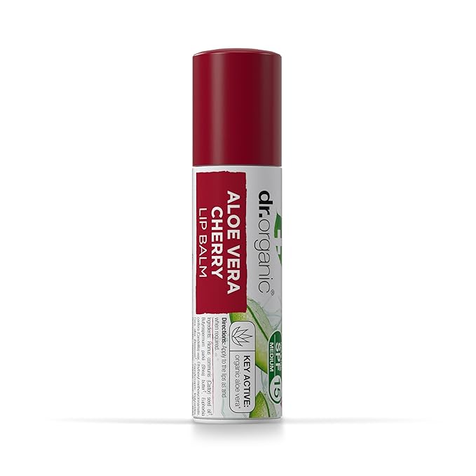 Organic Docotr Aloe Vera Cherry Lip Balm
