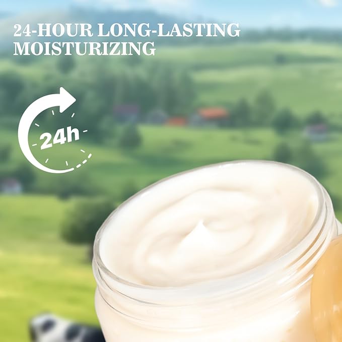 Princess Belle Tallow Lotion, Beef Tallow for Skin Face, Shea Butter Body Lotion for Women and Men Dry Skin, Deep Moisturizing, Hydrating and Softening, Smell Good, 200ml(6.8floz)