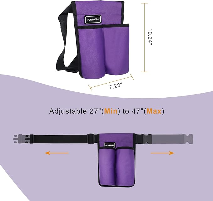 Massage Oil Holster, Adjustable and Durable Massage Holster, Bag only, Bottle not Included