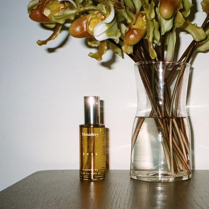 Monastery - Gold Face Moisturizer - 2.03 fl oz (60ml) with Rare Sandalwood Nut Oil - Calming & Repairing for Irritated, Dry, Red, or Puffy Skin