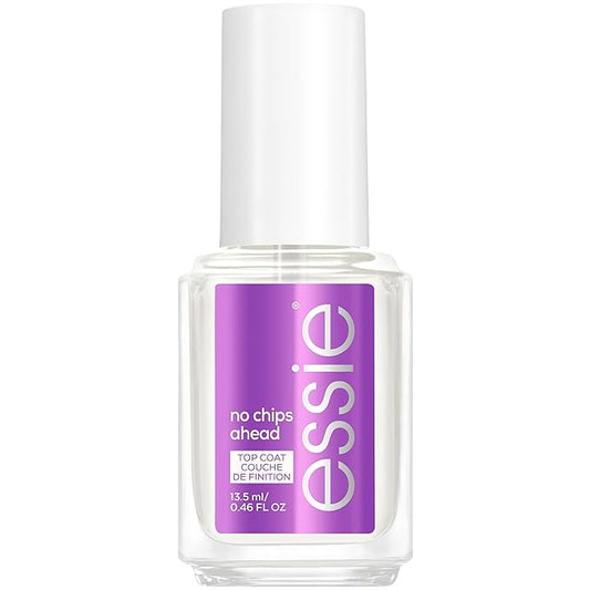essie Nail Care, 8-Free Vegan, No Chips Ahead Top Coat, chip-resistant nail polish, 0.46 fl oz