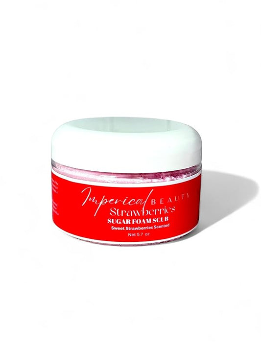 Imperical Beauty Strawberries Sugar Foam Scrub
