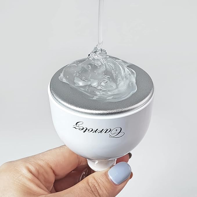 carrotez Ice Roller for Face and Eye Facial Massage Tool, Cooling and Rolling Women Skin Care Cooling for Relaxing and Relieve Fine Lines and Wrinkles and Reduce Puffiness (White)