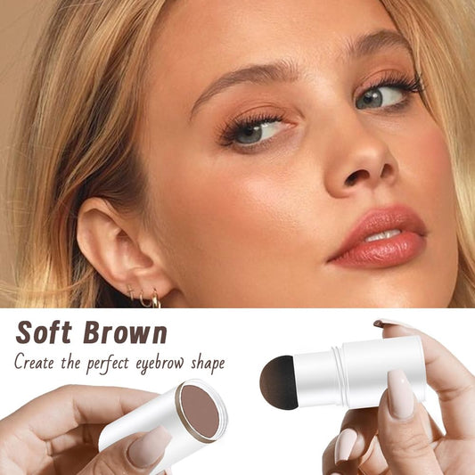 Eyebrow Stamp Stencil Set,Soft Brown Eyebrow Stencils Shaping Kit, Long-Lasting Eyebrow Shaper for Women Girl, Cruelty-Free plantillas para la cejas