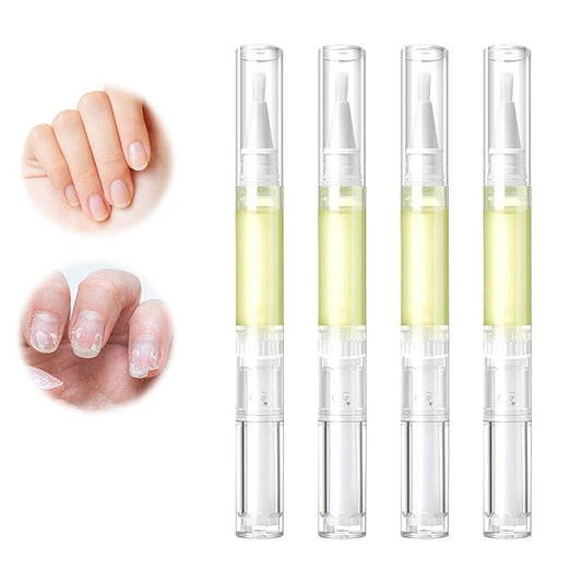 Nailz Nail 𝐆𝐫𝐨𝐰𝐭𝐡 Pen,Radiant Nail Growth GIL,Radiant Nail Growth Oil Pen,Cuticle Oil for Nails,Nail Strengthener, for Moisturize Strengthen Nail Care,Finger Edge Manicure Nourishing Pen(4PCS)