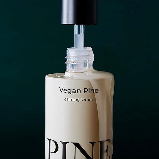 CHARMZONE Vegan Pine Calming Serum – Korean Skincare for Sensitive Skin | Hydrating & Soothing Face Serum with Jeju Pine Leaf Extract for Redness & Irritation Relief (1.52 fl oz / 45 ml)