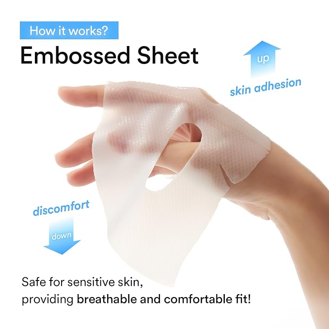 Abib Collagen Gel Mask Sedum Jelly 10 Sheets (Hydrating) I Korean Vegan Collagen, Cooling Hydrating Hyaluronic Acid Hydrogel Face Mask Skin Care