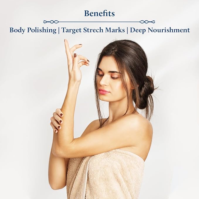 Blue Nectar Kumkumadi Body Oil for Glowing, Dry Skin | Moisturizing With Relaxing Aroma | Plant Based for Women & Men (12 Herbs, 3.4 fl oz)