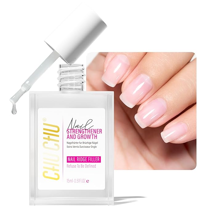 Nail Strengthener for Women: 8 in 1 Natural Nail Hardener Extra Strong and Growth - Nail Polish Hardener for Weak and Damaged Nails 15ml
