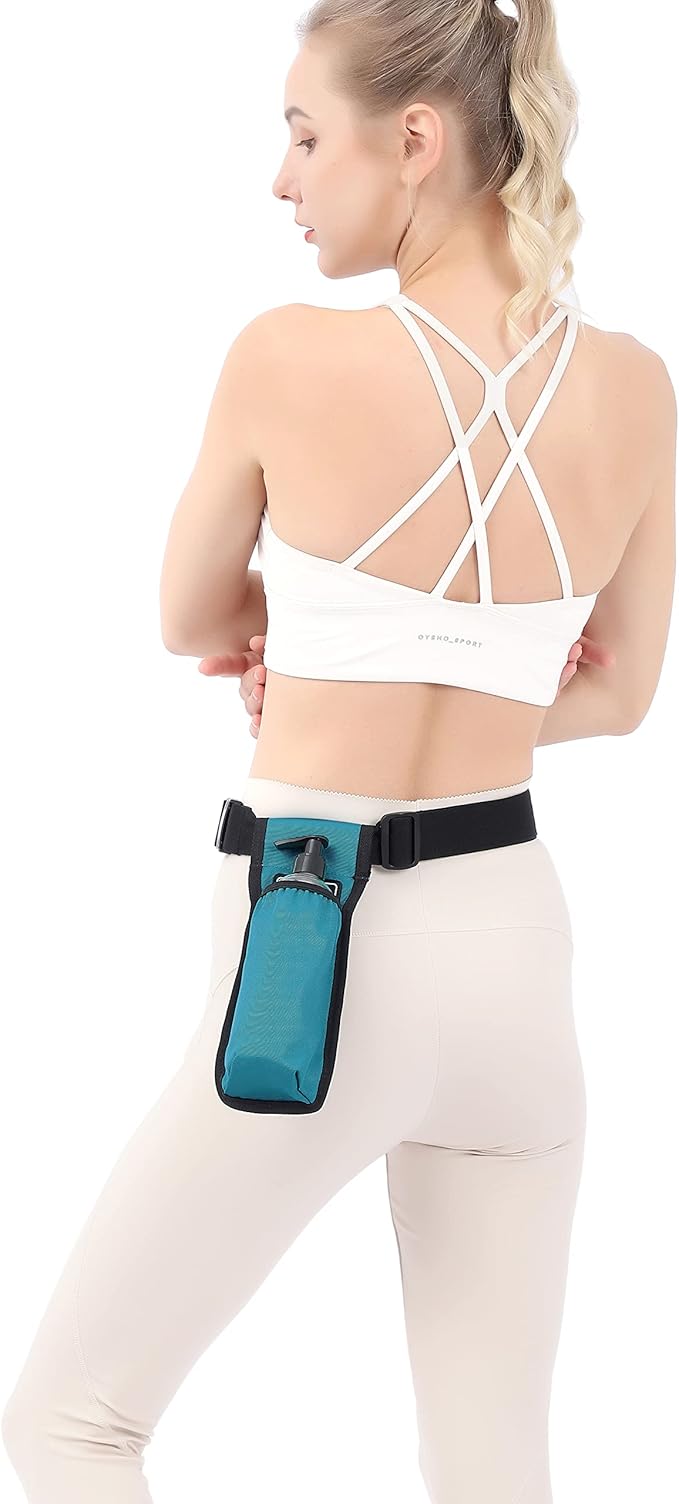 Massage Bottle Bag Massage Therapist Holster Massage Lotion Holster Massage Oil Holster（YR-1KD-MailGreen）