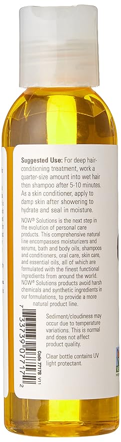 NOW FOODS Jojoba Oil Pure, 4 FZ