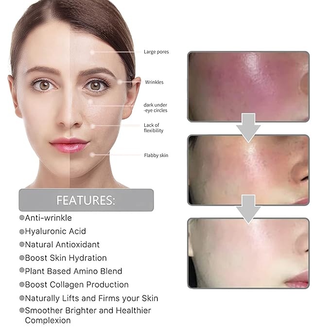 3PCS eternity vitamin c serum,Dark Spot Corrector Daily Face Serum，Vitamin C Serum for Face with Hyaluronic Acid