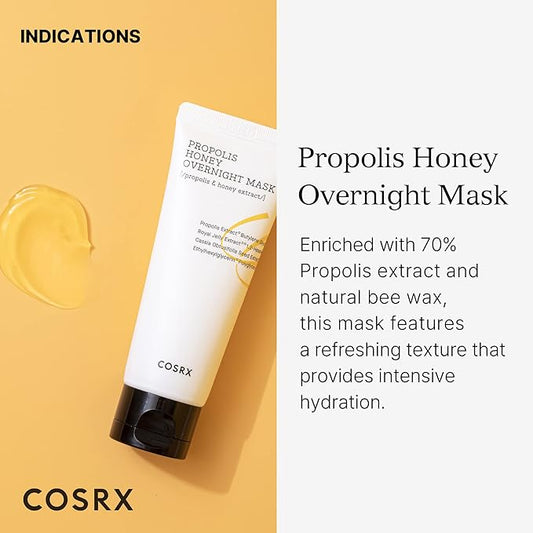 COSRX Ultimate Moisturizing Propolis Extract Honey Overnight Mask (60ml)