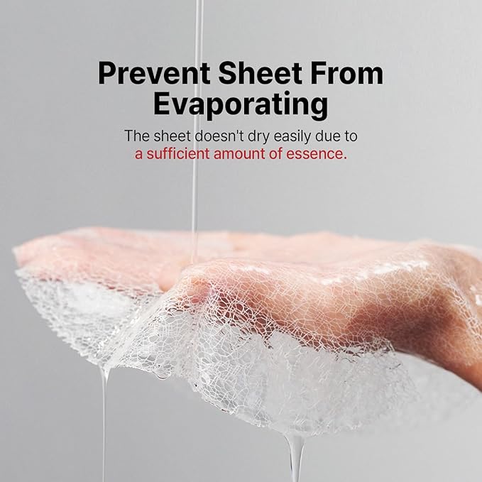 Wrinkle-fit Neck Mask - Neck Wrinkle Patches, Firming and Tightening Korean Deep Collagen Mask - Hyaluronic Acid NeckTargeted Mesh Sheet Mask for Lifting Sagging Skin - Boosting Elasticity 7EA