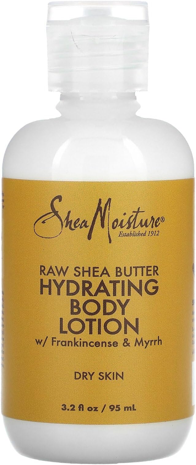 Shea Moisture Raw Hydrating Body Lotion, 3.2 Ounce