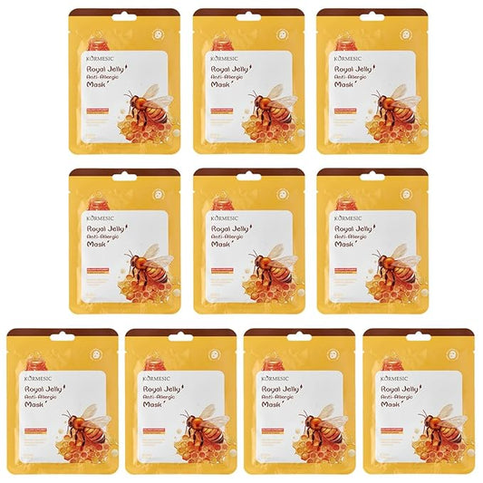 Facial mask Moisturizing face Mask - 10 Sheets, Deep Hydration, Improves Dry Skin, Sheet Mask, skincare for All Skin Types