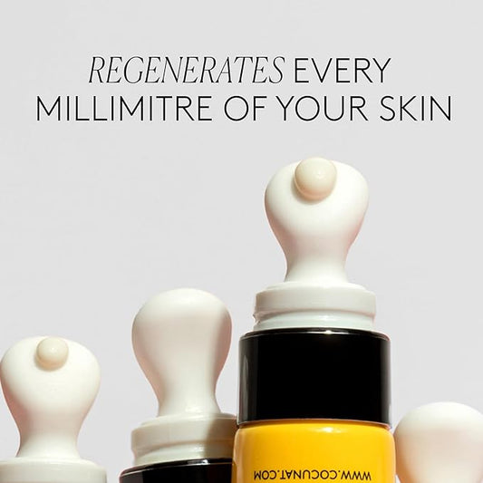 COCUNAT - Eye Contour Cream for Bags & Under-Eye Circles - Cold Effect Applicator - Visibly Reduces the Appearance of Bags - High Caffeine Content - For All Skin Types - 13 ml