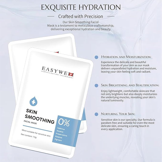 Bio-Collagen Facial Mask with Lyophilization Technology, 5pc Each