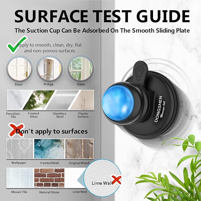 Massage Ball Deep Tissue 2 in 1 Mountable Muscle Massage Roller for Pain Relief, Trigger Point ，Relieve Fascia Muscle Knot and Joint Pain Relax Full Body