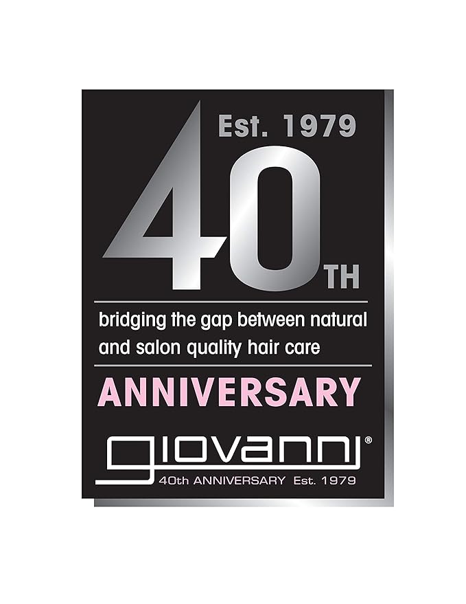 GIOVANNI 2chic Ultra-Repairing Hair Mask - Blackberry & Coconut Oil for Dry, Damaged & Processed Hair, Argan, Jojoba, Shea Butter & Keratin, Lauryl & Laureth Sulfate Free, Color Safe - 5 oz