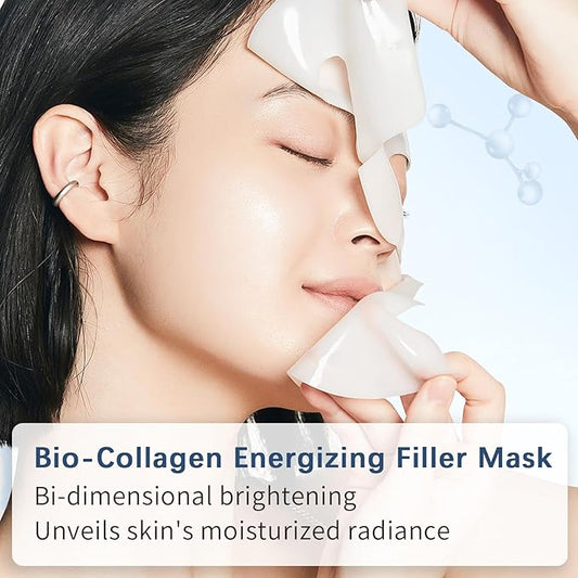 Bio-Collagen Face Masks, Real Deep Collagen Mask, Vitality-Fill Deep Hydrates, Facial Hydrogel Masks | TikTok Trend Items | Korean Skin Care