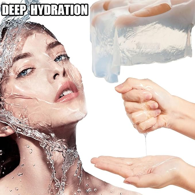 Collagen Mask Bio-Collagen Mask Deep Hydrating Overnight Collagen Sheet Masks Pore Minimizing Elasticity lmprovement Lifting Real Collagen Essence Hydrating Moisturizing Facial Mask Sheets 4 Packs