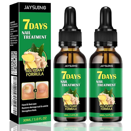7 days Nail Treatment, Ginger Nail Treatment, 7days nail treatment, Multi-Purpose Nail Repair, Ginger Nail Serum Strengthener Oil Serum Ginger Nail Growth Oil