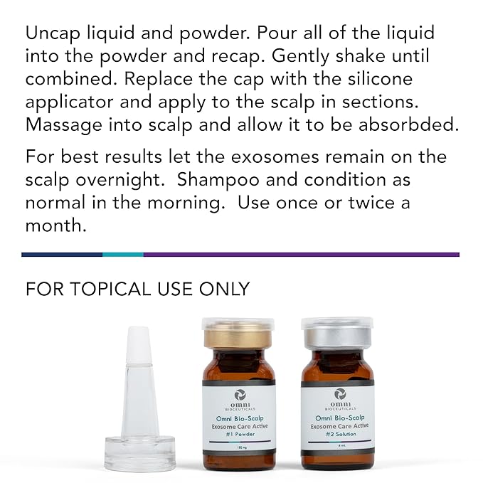 Omni Bioceuticals Bio-Scalp Exosome Care Active, 1 Treatment