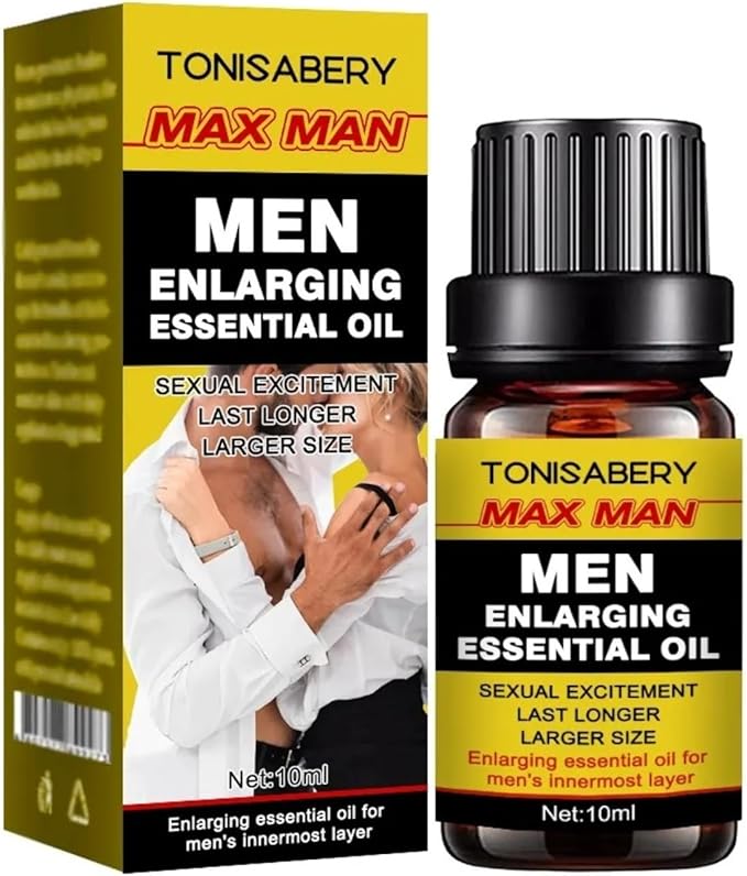 Massage Oil Enlargement Oil Increase Enlarge Gel Thicker Longer Stronger Large Size Enlarger Cream BLSEX for Men (MX-YEL)