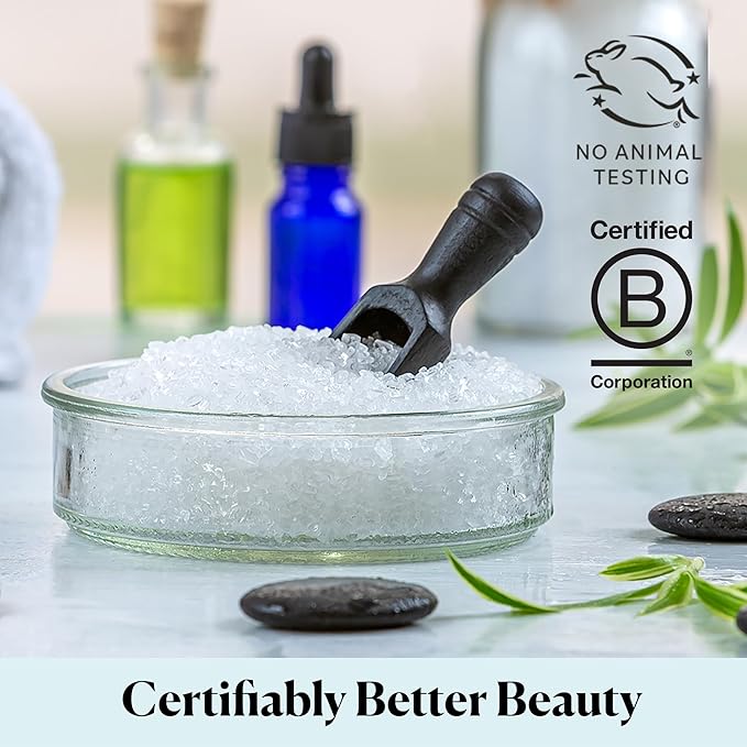 Sky Organics - Epsom Salt Bath Soak, 5 lbs - Magnesium Sulfate USP - 100% Pure, Medium Grain - Unscented - Soaking Bath Salts - Resealable Bag - Natural, Vegan & Cruelty Free - Self Care - Bath & Feet