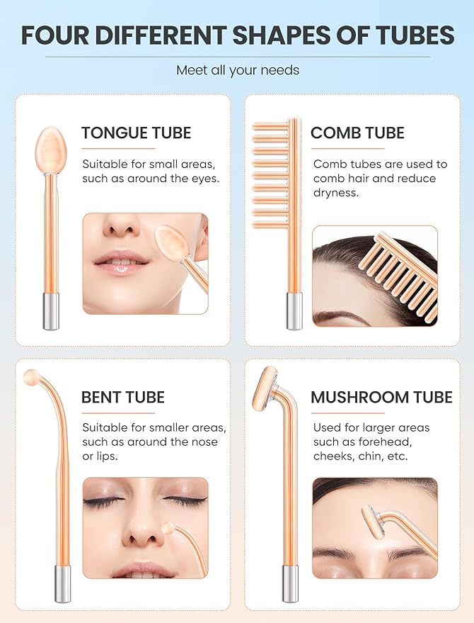 High Frequency Wand - Portable Device, Facial Wand