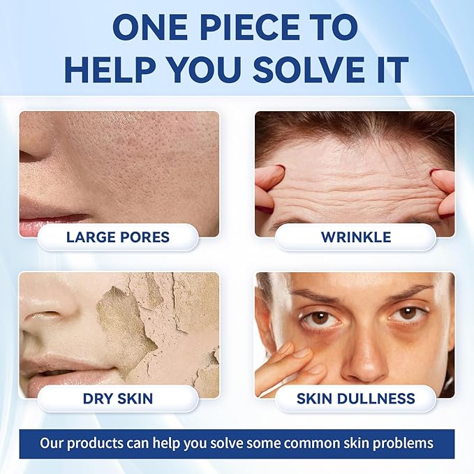 Deep Collagen Anti Wrinkle Lifting Mask, Collagen Mask, Deep Hydrating Firming Overnight Hydrogel Mask, Pore Minimizing, Elasticity Improvement(10PCS)