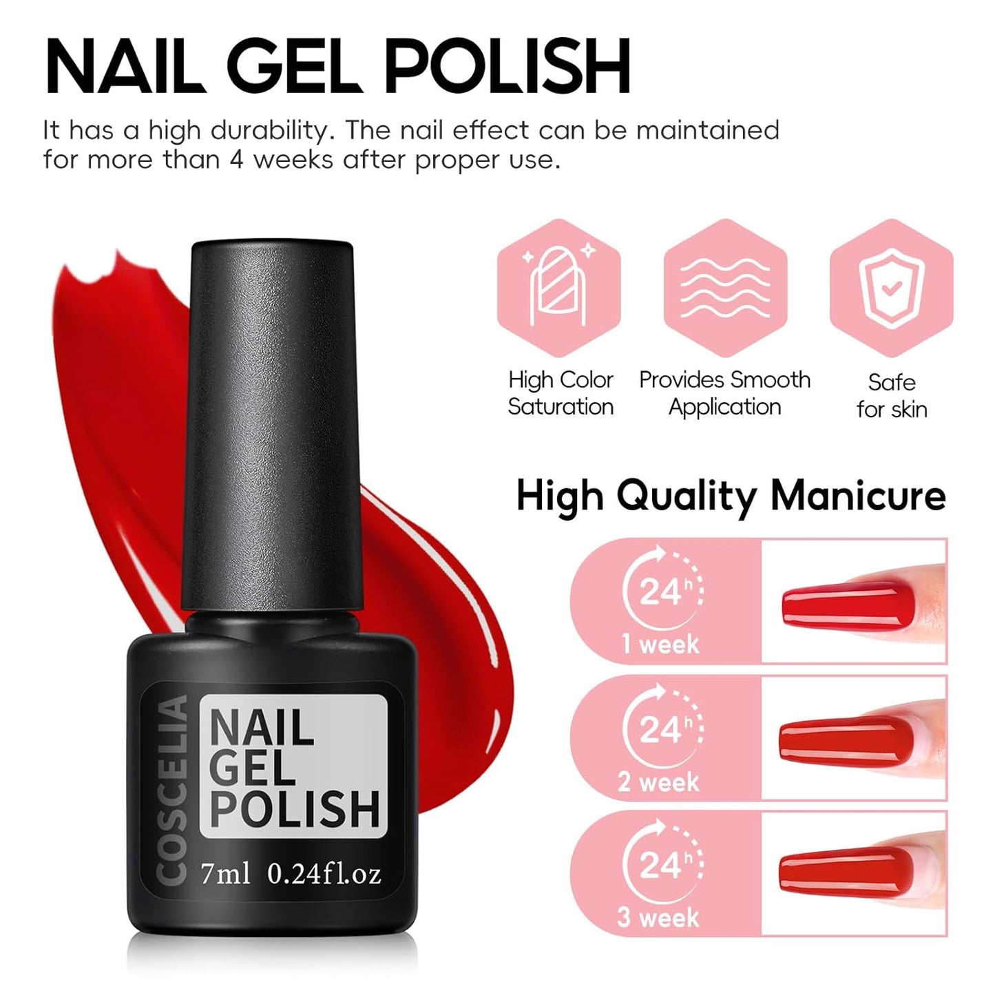52pcs Gel Nail Polish Kit with U V light 35 Fall Colors Gel Nail Polish Set Cream Color Collection 5PC Top Base Coat Nail Art Manicure Kit for Beginners with Everything Gifts for Women