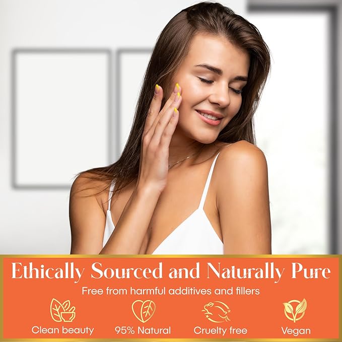 Collagen & Vitamin C Face Serum - Anti-Aging, & Smoothing - Dermatologist Tested, Clean Beauty, Cruelty Free Korean Skin Care for All Skin Types - 1.69 FL.OZ.